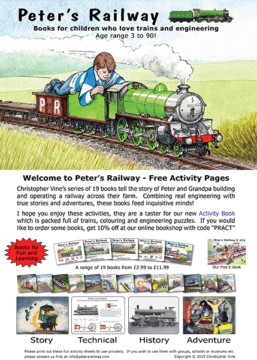 Peters Railway Activity Book